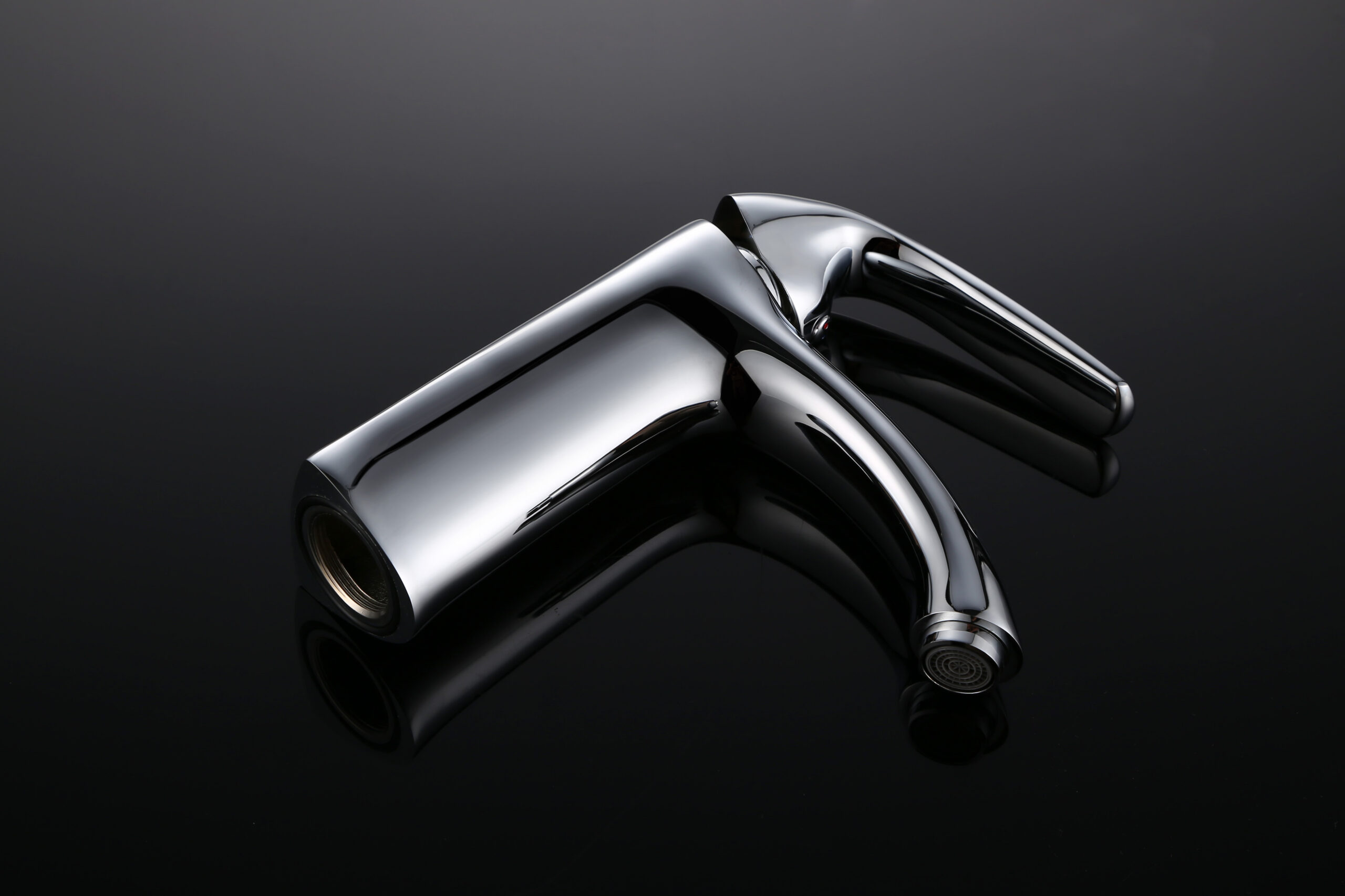 Single-Handle Chrome Bathroom Faucet for Sink | Modern Basin Mixer Tap with Smooth Flow Control | T-8006 - Image 12