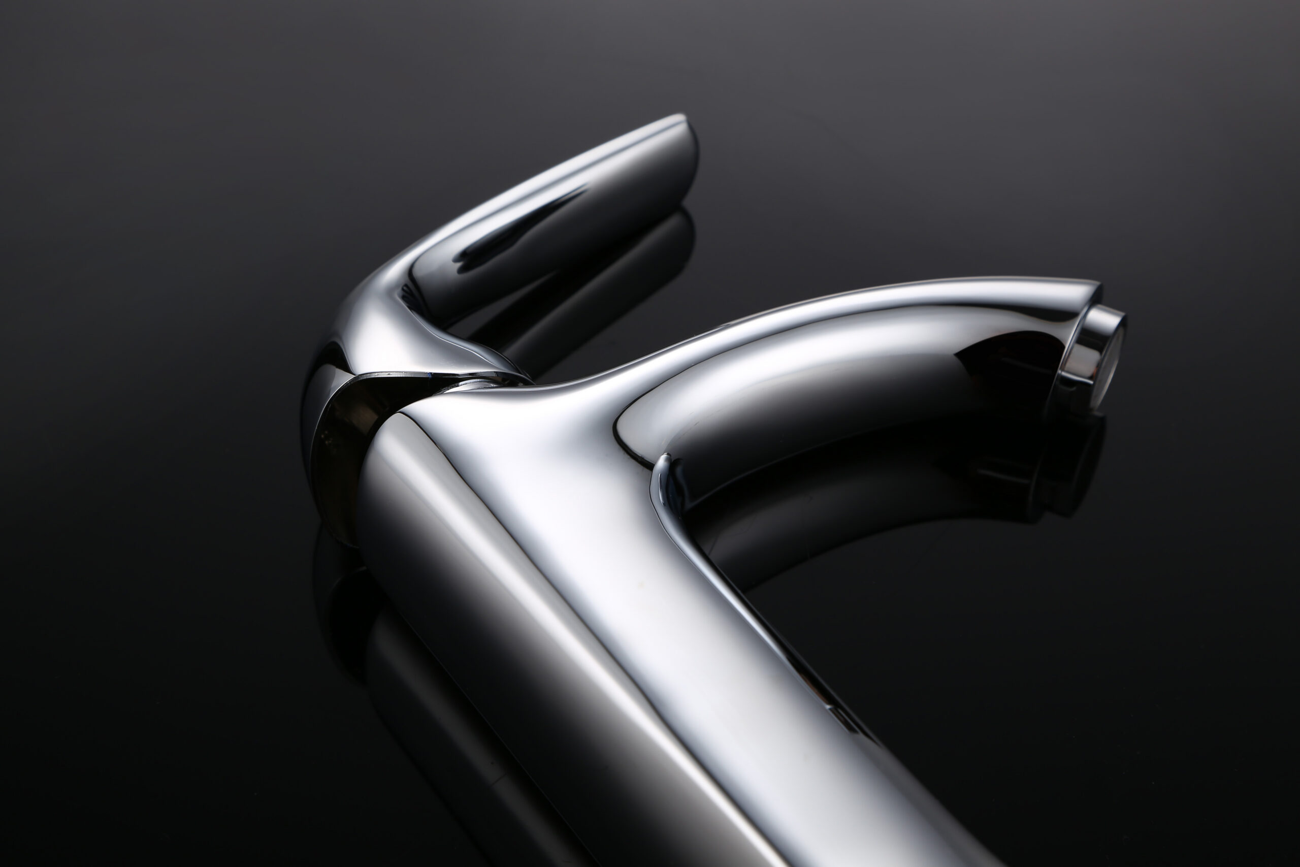 Single-Handle Chrome Bathroom Faucet for Sink | Modern Basin Mixer Tap with Smooth Flow Control | T-8006 - Image 8