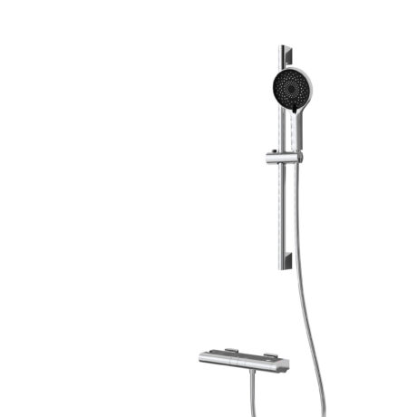 Solid Brass Handheld Shower & Tub Spout Mixer Set – Chrome Finish | L-8006_D6_Y